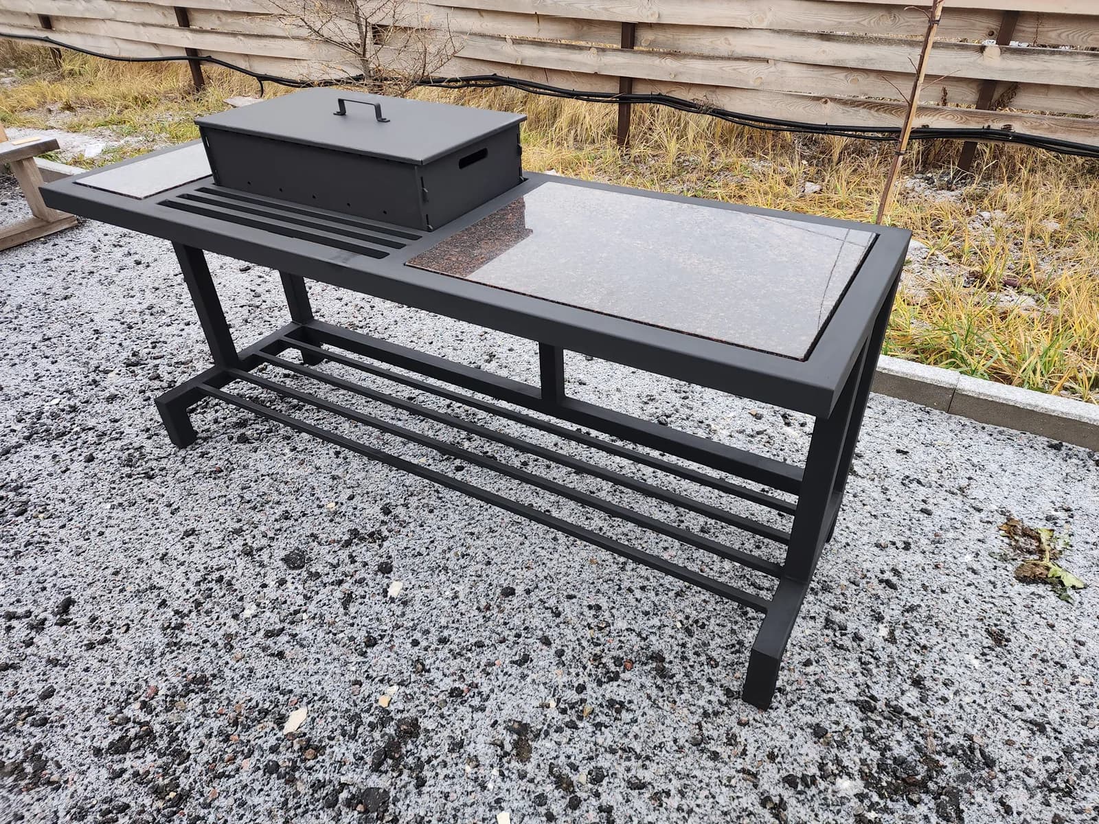 Мангал MAC Mangals на участке клиента — фото 1