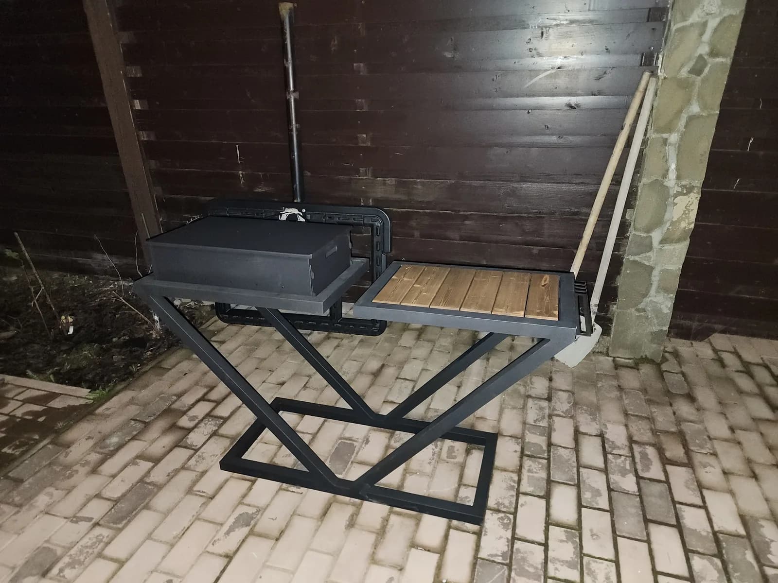 Мангал MAC Mangals на участке клиента — фото 3