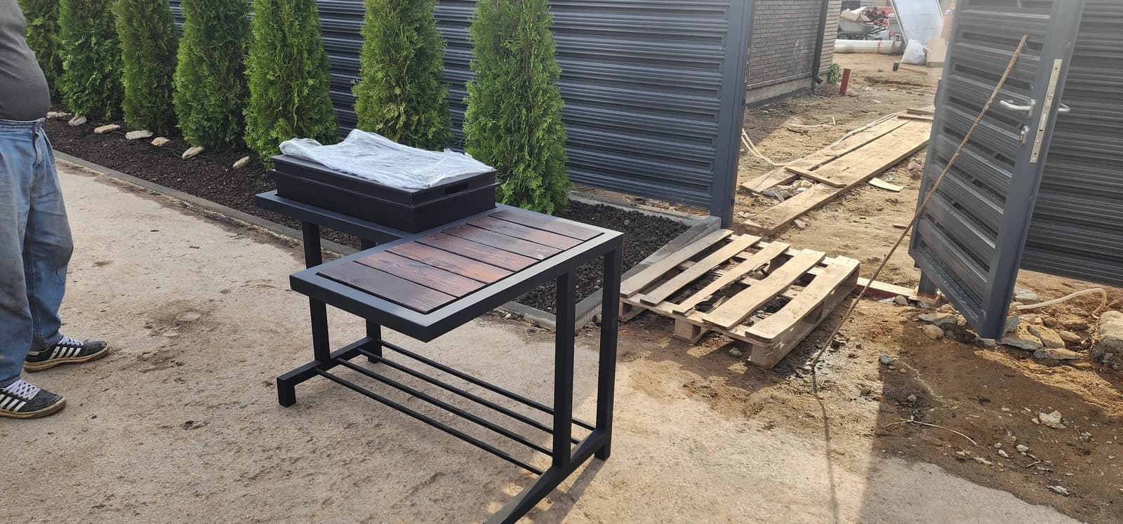 Мангал MAC Mangals на участке клиента — фото 5