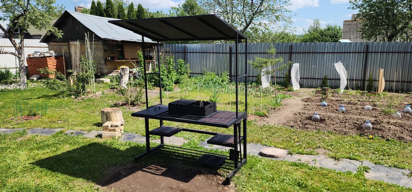 Мангал MAC Mangals на участке клиента — фото 6