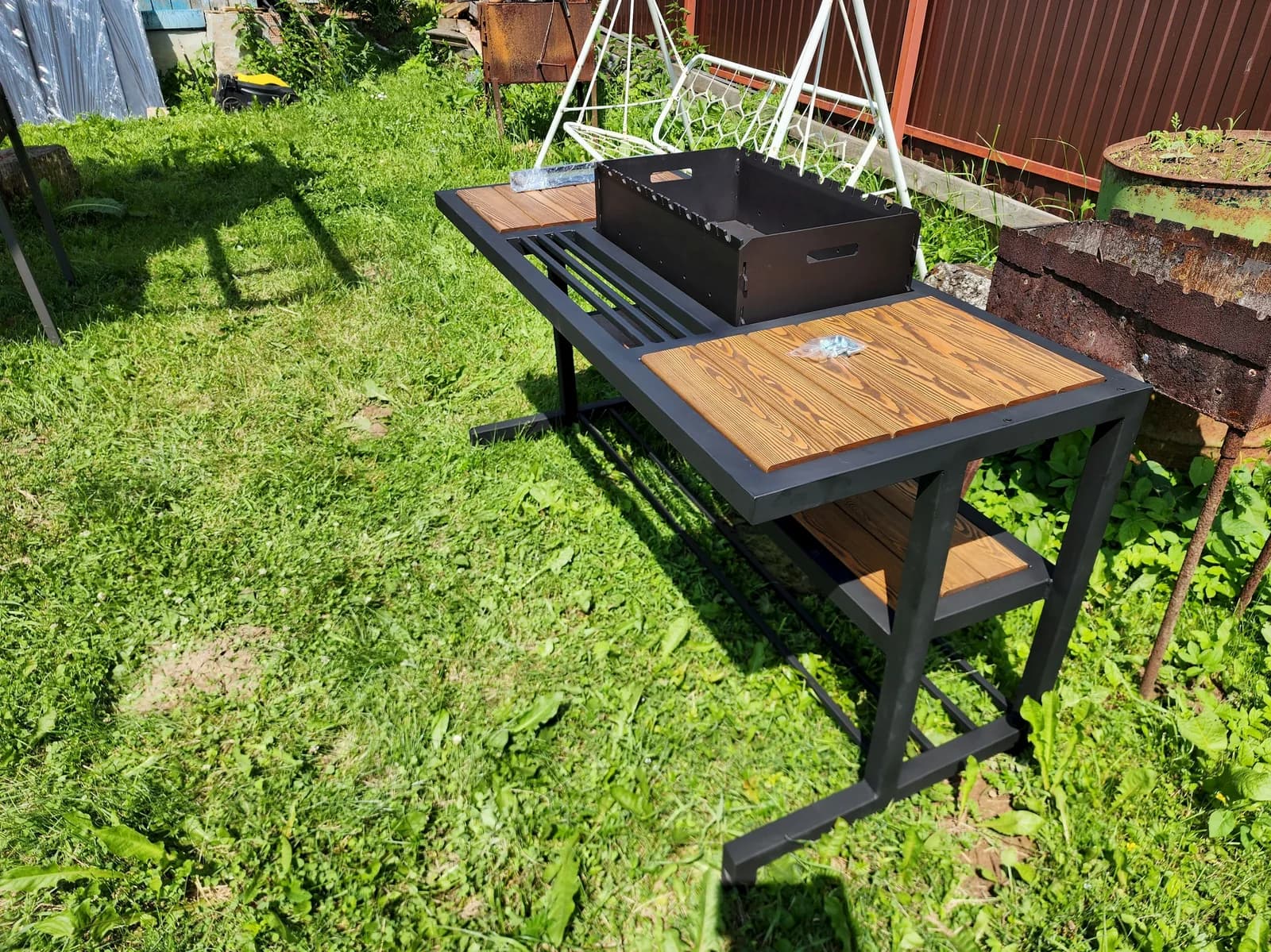 Мангал MAC Mangals на участке клиента — фото 10