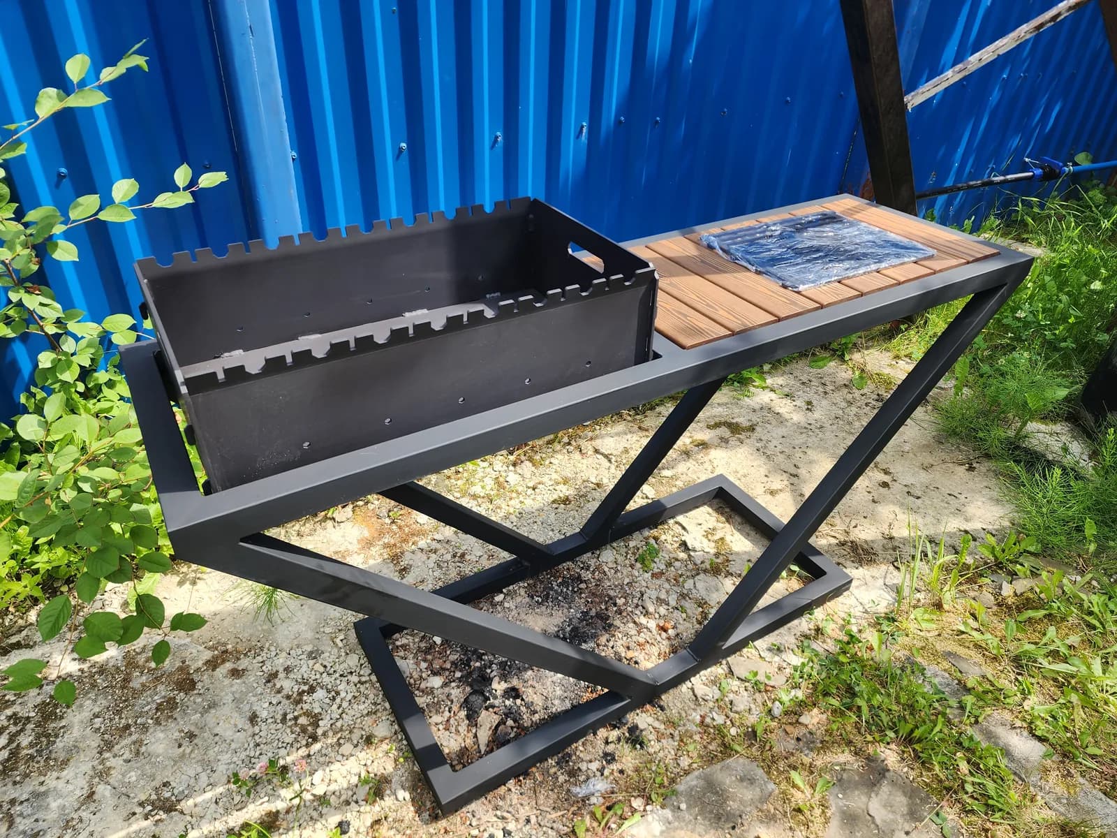 Мангал MAC Mangals на участке клиента — фото 15