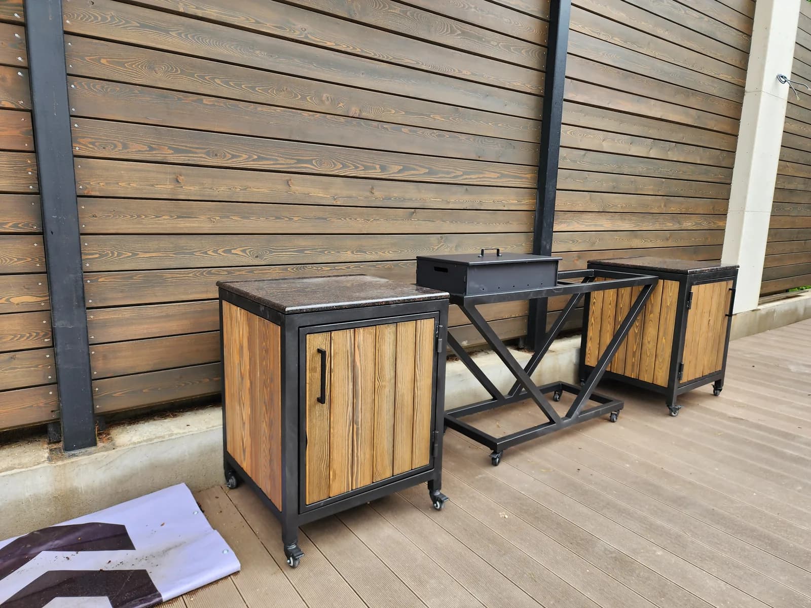 Мангал MAC Mangals на участке клиента — фото 16