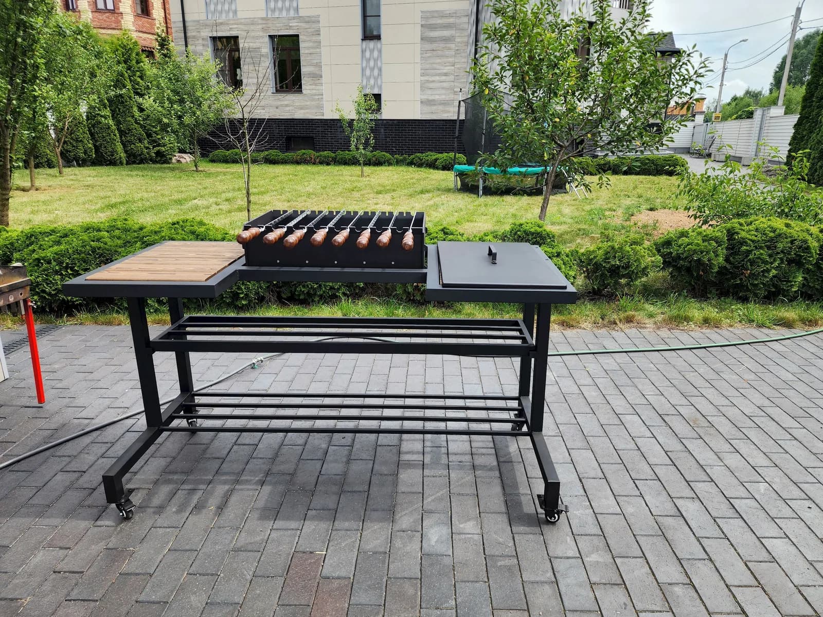 Мангал MAC Mangals на участке клиента — фото 19