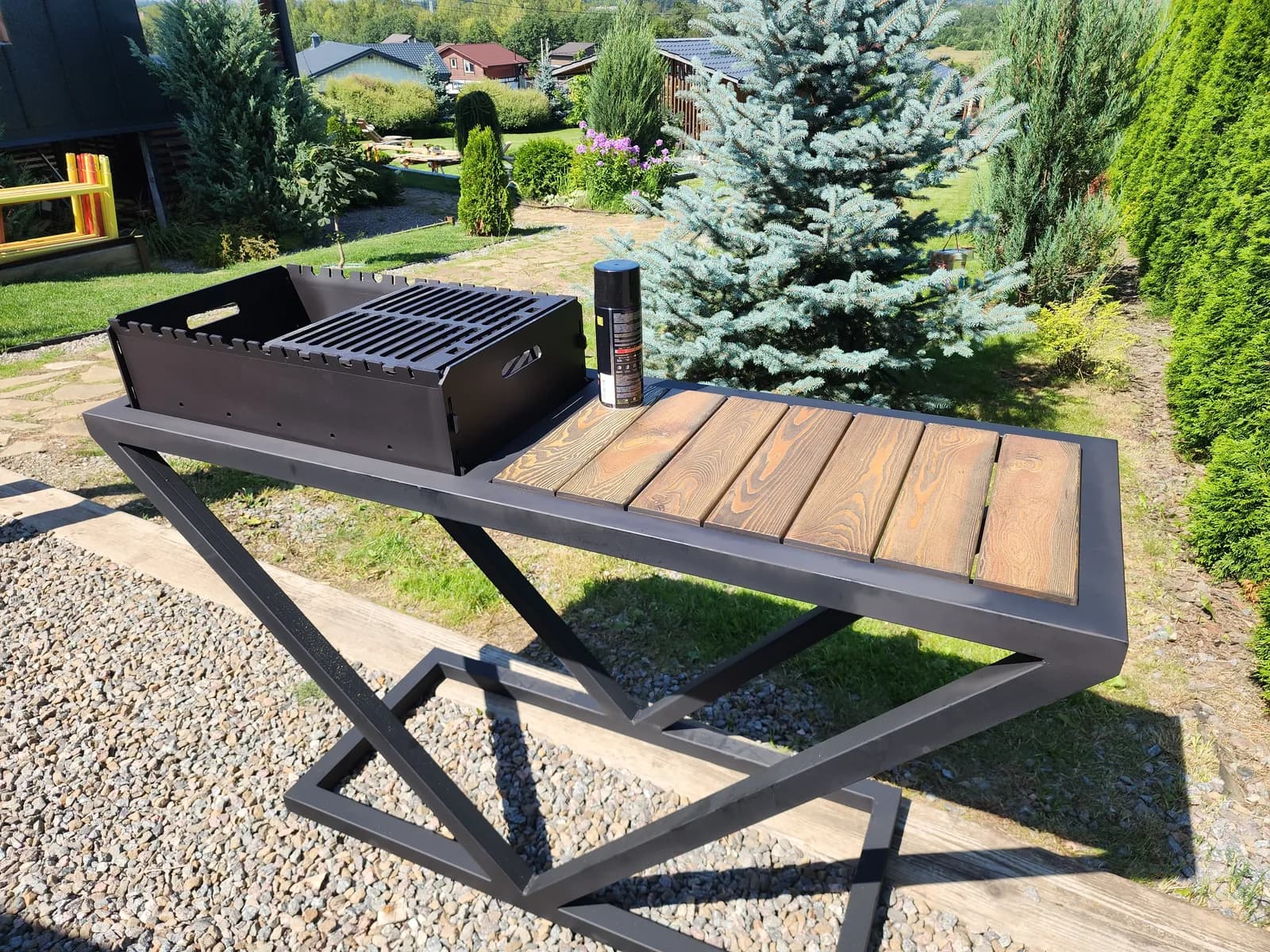 Мангал MAC Mangals на участке клиента — фото 21