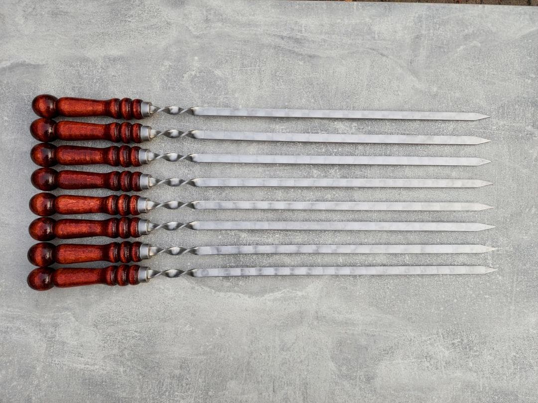 Комплект шампуров 8 шт — миниатюра 2