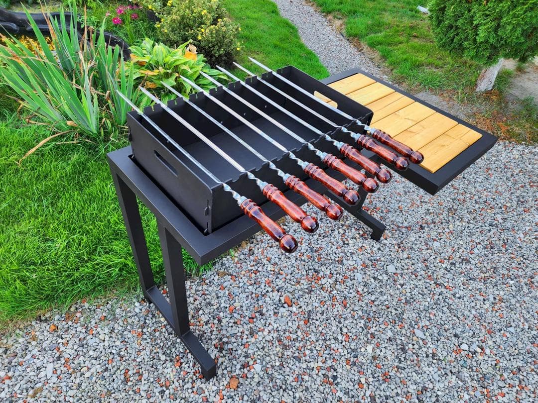 Комплект шампуров 8 шт — миниатюра 6