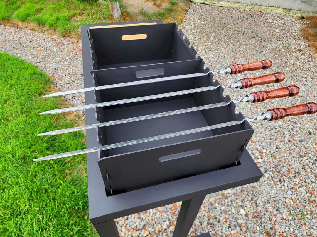 Комплект шампуров 8 шт — миниатюра 8